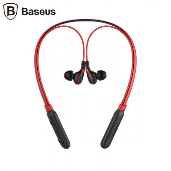 Sluchátka Baseus & Encok Bluetooth E16 černo - červené