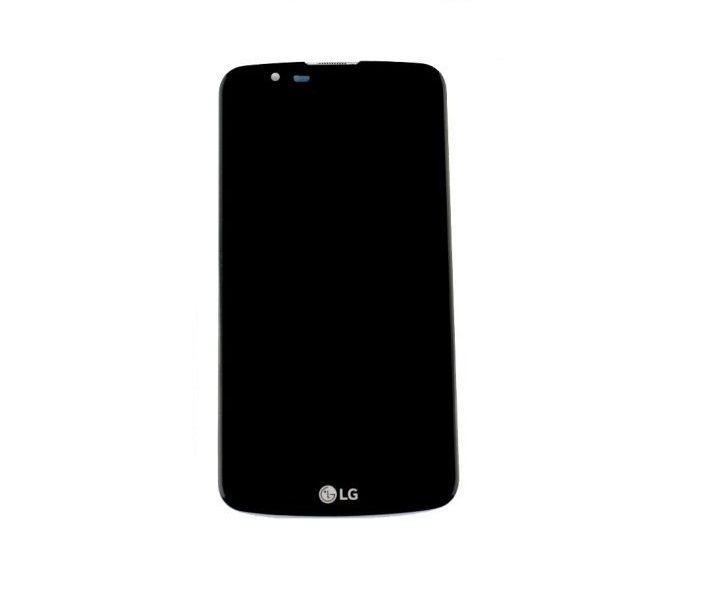 Oryginalny Wyświetlacz LCD + ekran dotykowy LG k430 K10 2016 czarny (wymieniona szyba)