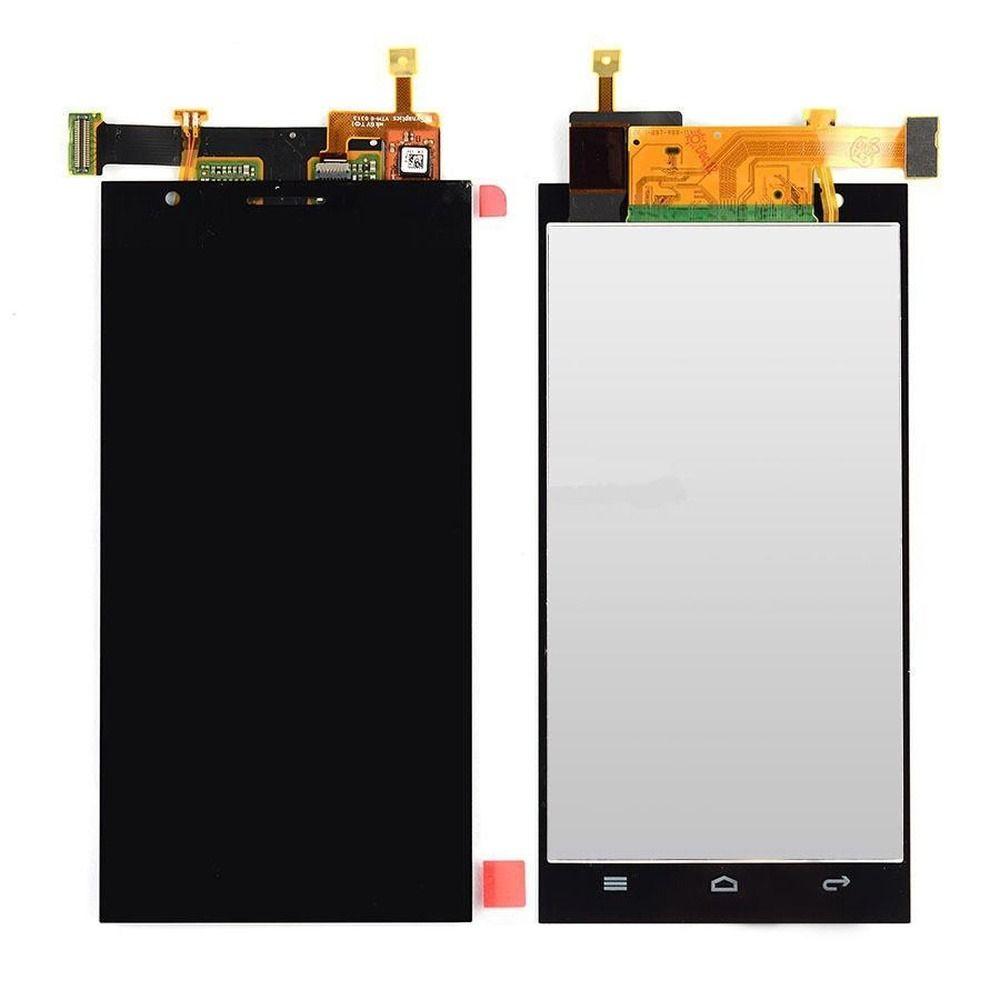 Wyświetlacz LCD + ekran dotykowy Huawei P2 czarny
