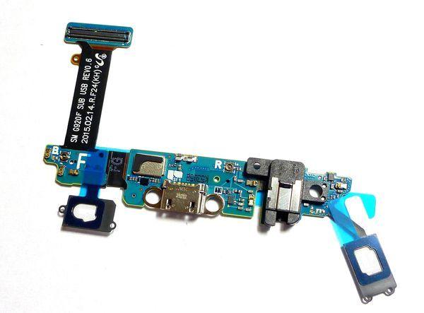 Flex + charge connector + audio connector Samsung G920f S6