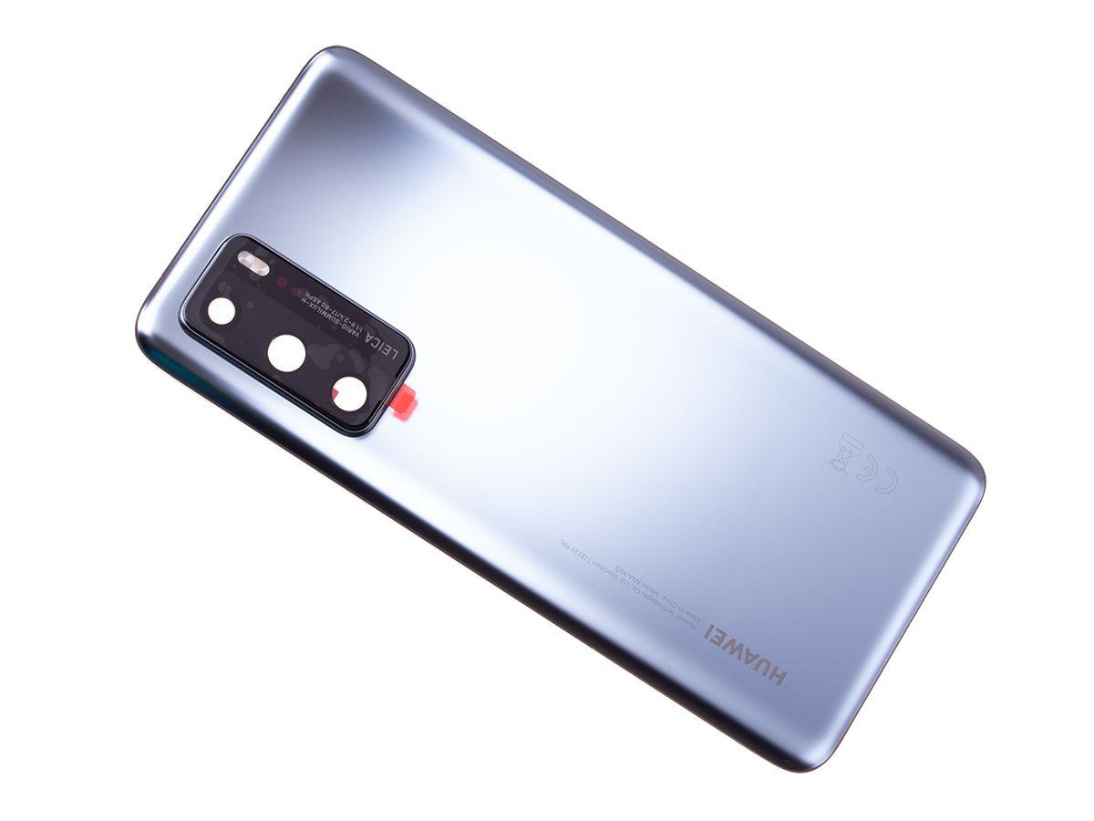 Oryginalna Klapka baterii Huawei P40 - srebrna