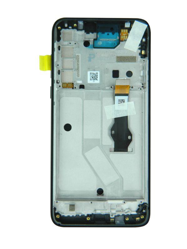 Oryginalny Wyświetlacz LCD + Ekran dotykowy Motorola G8 Power XT2041 - czarny (Wymieniona szyba)