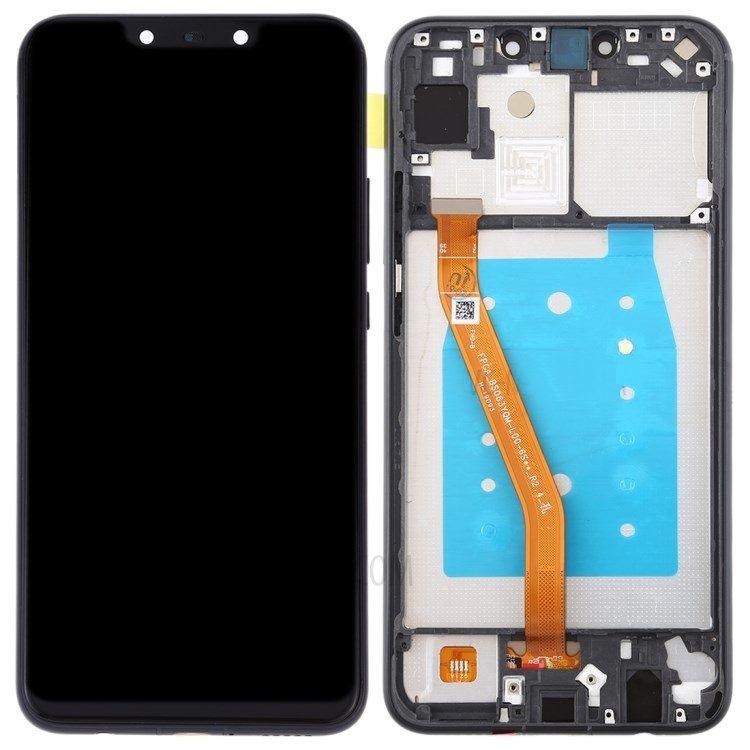LCD + Touch screen Huawei P Smart Plus black with frame