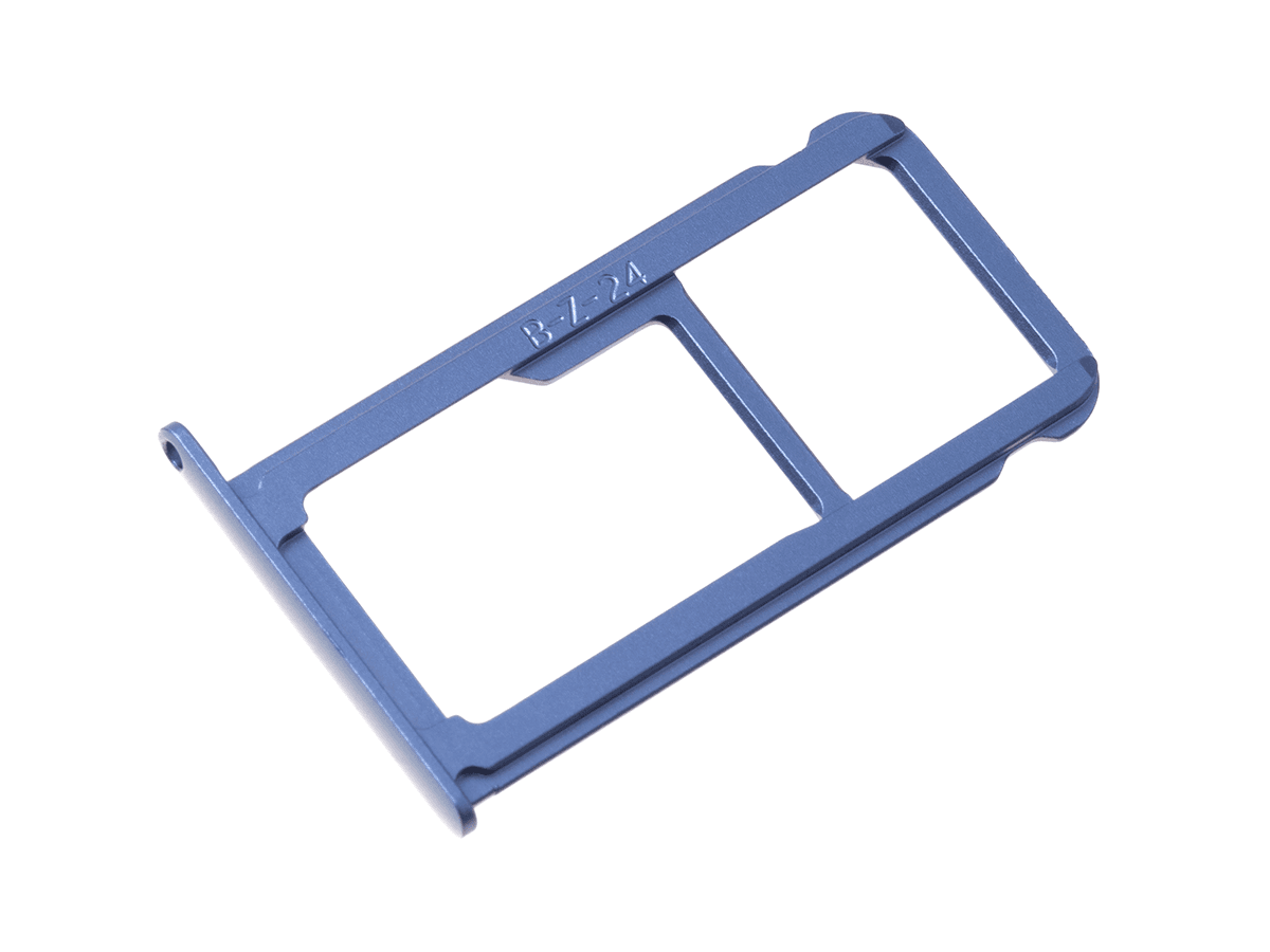 Originál slot SIM a SD karty Huawei P10 - P10 Dual SIM modrý