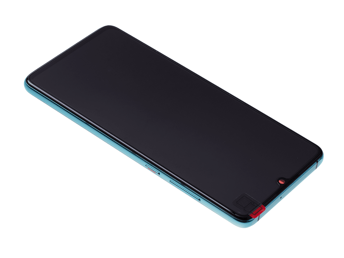 Oryginalny Wyświetlacz LCD + Ekran dotykowy Huawei P30 - Aurora Blue