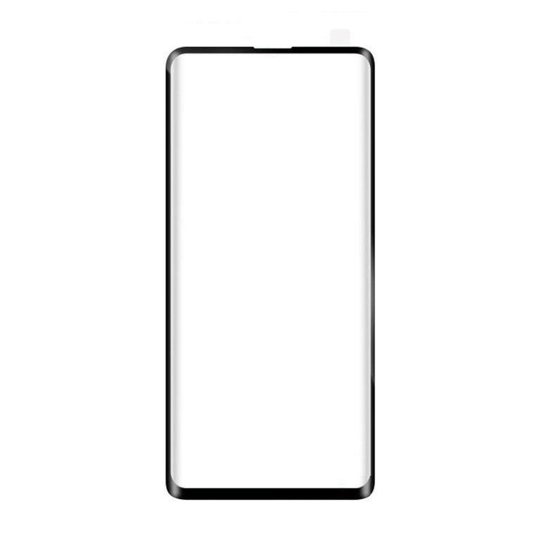 Ochranné sklo 5D Samsung S10e černé celoplošné lepidlo + výřez na prst