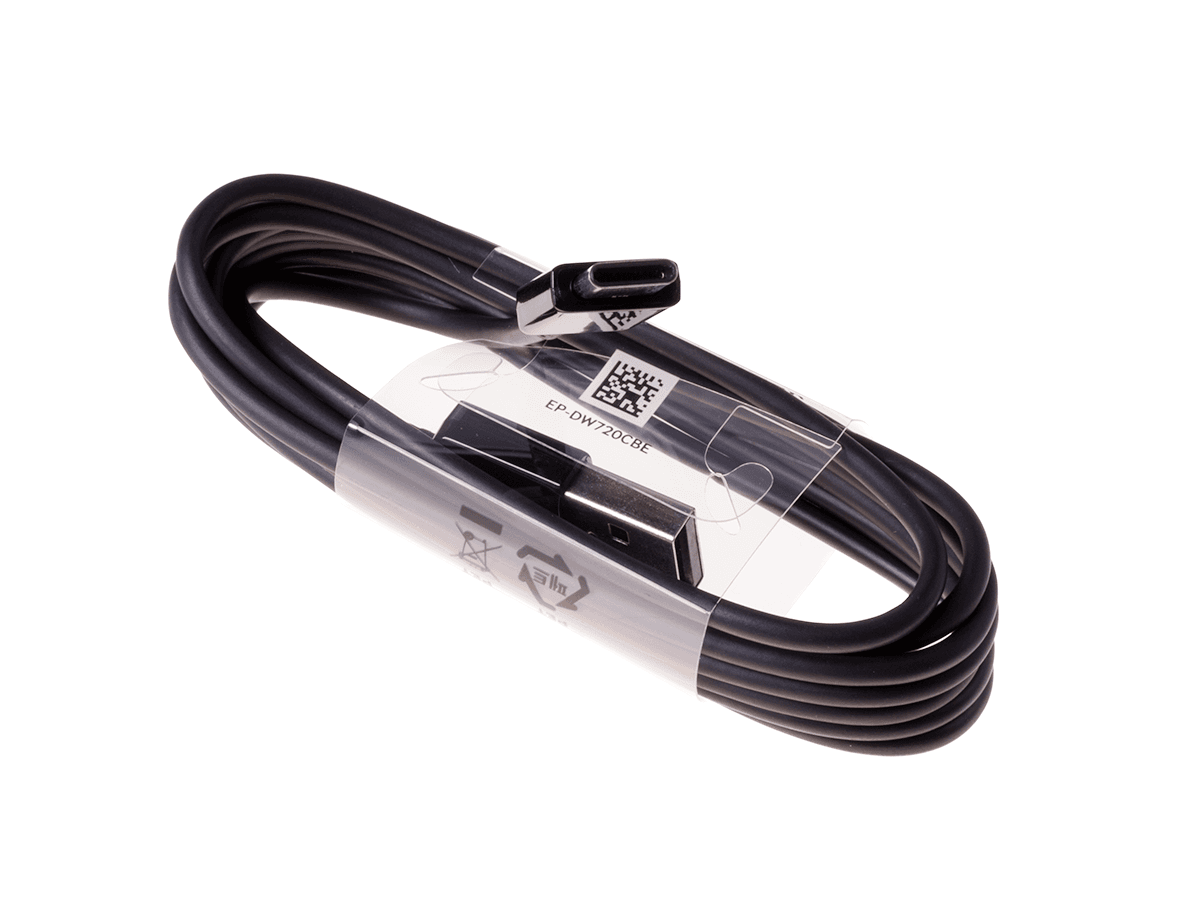 Charger EP-TA20EBE + USB cable Type-C EP-DG950CBE Samsung - black