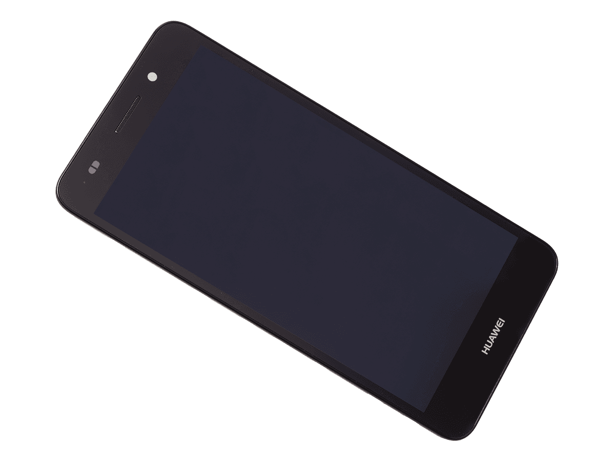 Original Front cover with touch screen and display Huawei Y6II - black