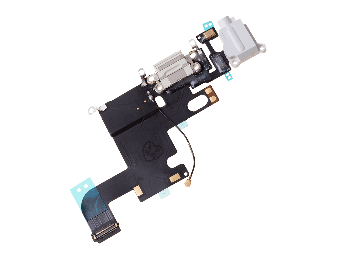 System Connector+Flex Cable for iPhone 6 white
