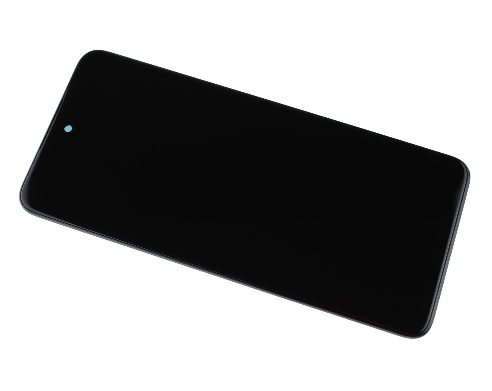 Oryginalny Wyświetlacz LCD + Ekran dotykowy Motorola Moto G32 - czarny (Wymieniona szyba)