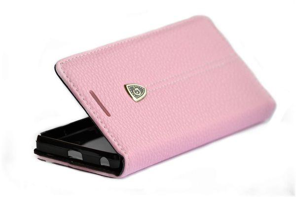 Book Case Samsung S6 edge pink