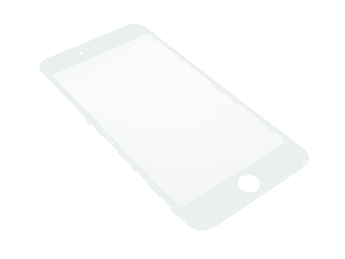 LCD Sklíčko + rámeček + OCA lepidlo iPhone 6 Plus bílé - sklíčko displeje