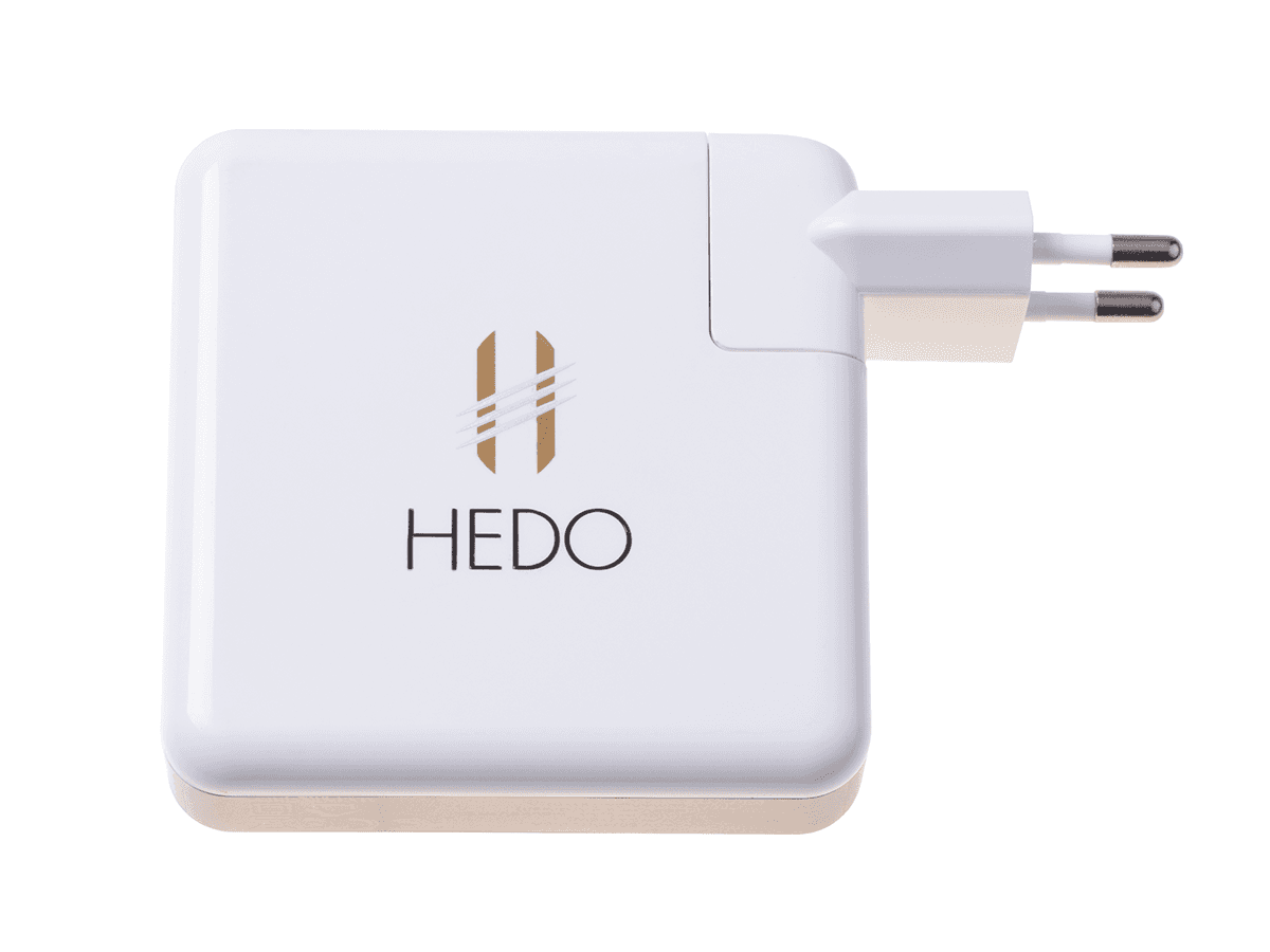 Originál adaptér síťové nabíječky a powerbanka Hedo 3v1 super charger