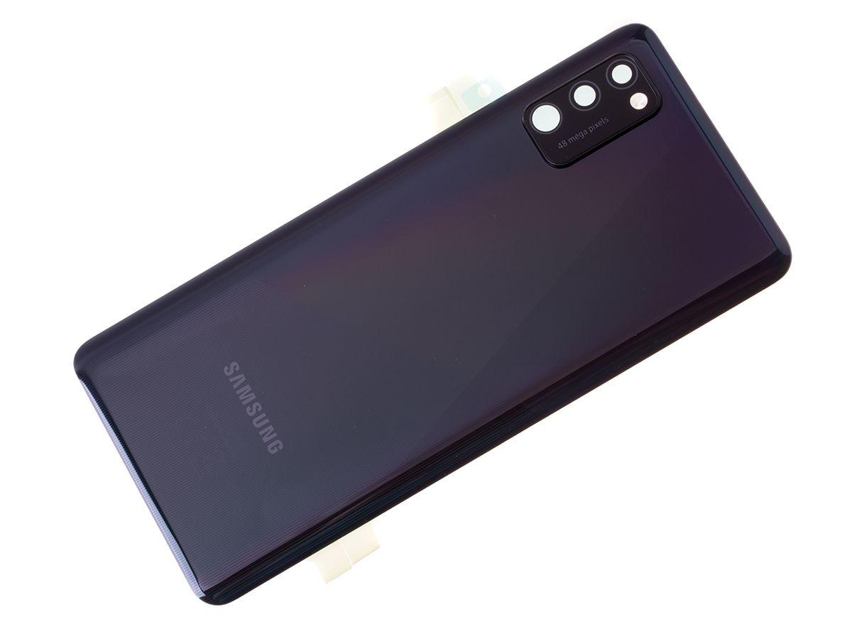 Klapka baterii + szkiełko aparatu Samsung SM-A415 Galaxy A41 czarna