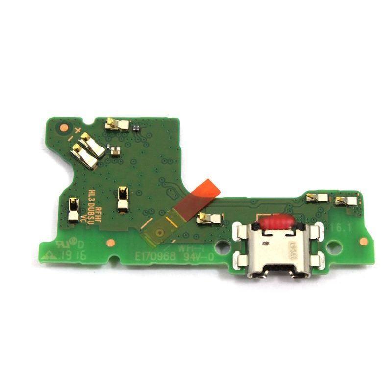 Original Board with connector Micro USB + microphone Huawei Y7 2019