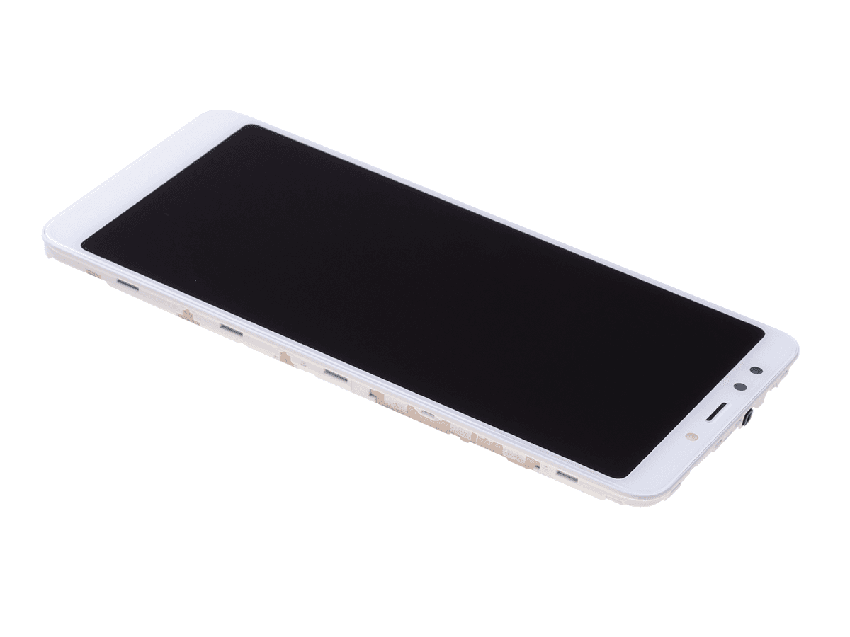 Oryginalny Wyświetlacz LCD + Ekran dotykowy Xiaomi Redmi 5 - biała