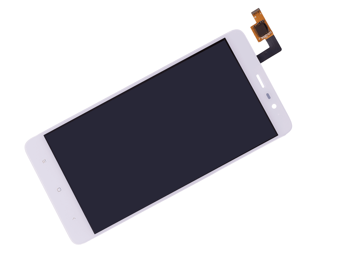 Wyświetlacz LCD + ekran dotykowy Xiaomi Redmi Note 3 biały (długość 14,7cm)
