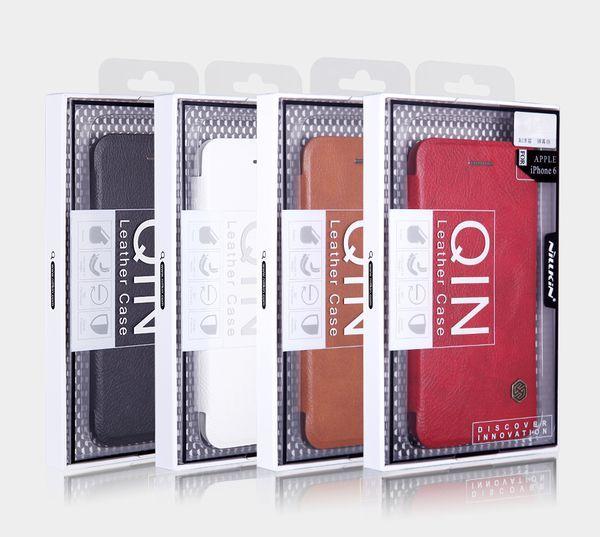 CASE NILLKIN QIN iPhone 7 Plus BROWN