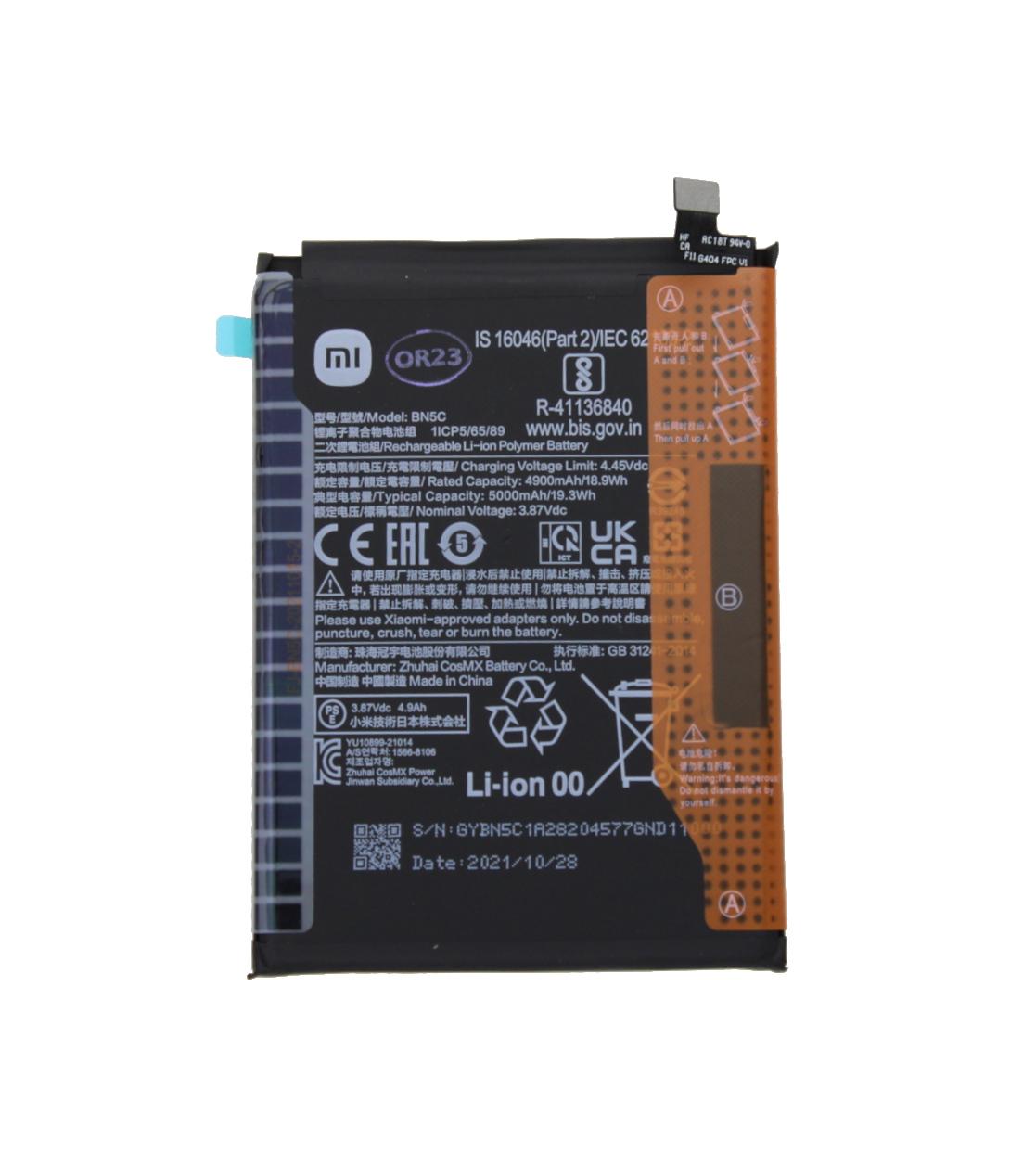 Originál baterie BN5C Xiaomi Poco M4 Pro 5G - Redmi Note 11s 5G 5000 mAh