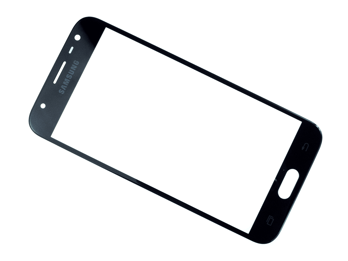 LCD Sklíčko Samsung Galaxy J3 2017 SM-J330 černé - sklíčko displeje