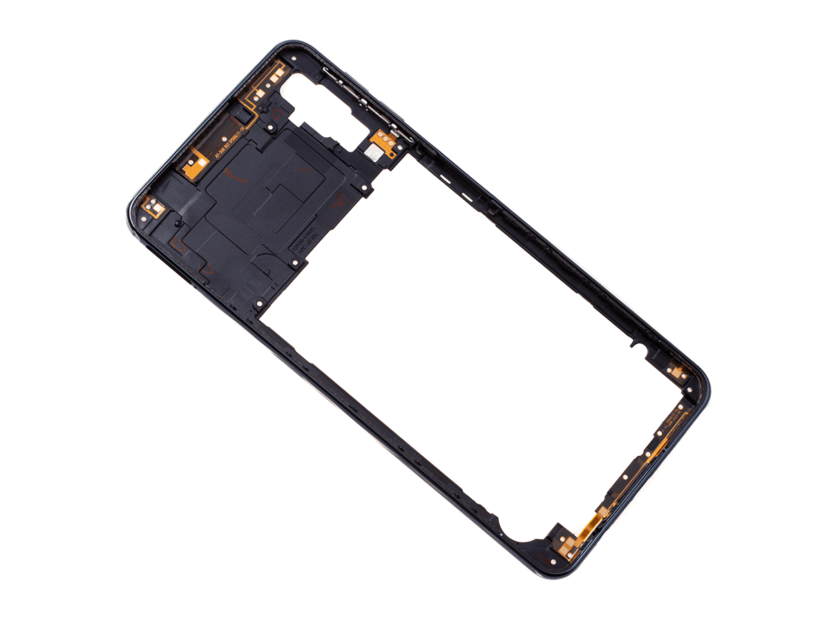 Originál Korpus středový díl Samsung Galaxy A7 2018 SM-A750 černý
