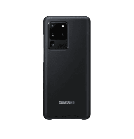 Oryginalne Etui LED Cover Samsung SM-G988 Galaxy S20 Ultra - czarne