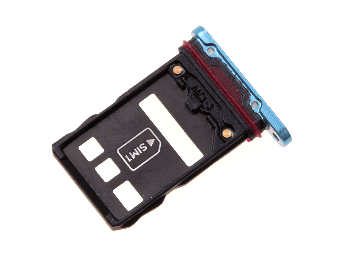 Originál Držák / Slot SIM a SD karty Huawei P30 Pro Aurora Blue