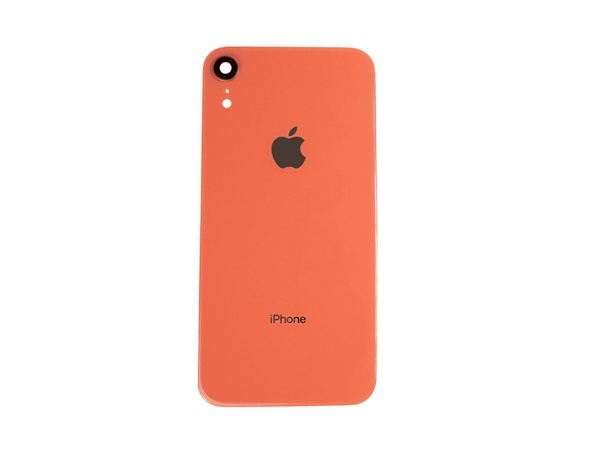 Battery cover iPhone XR + camera glass pink