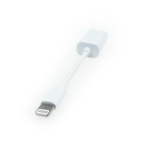 Adapter Iphone biały 2x LIGHTNING ( przejściówka - rozdzielacz )