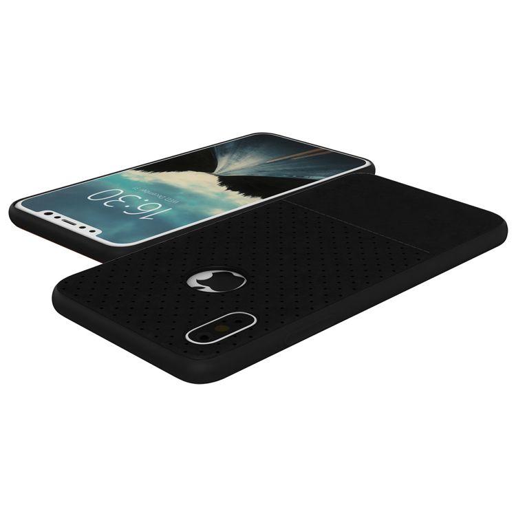 Back Case Qult Drop iPhone X black