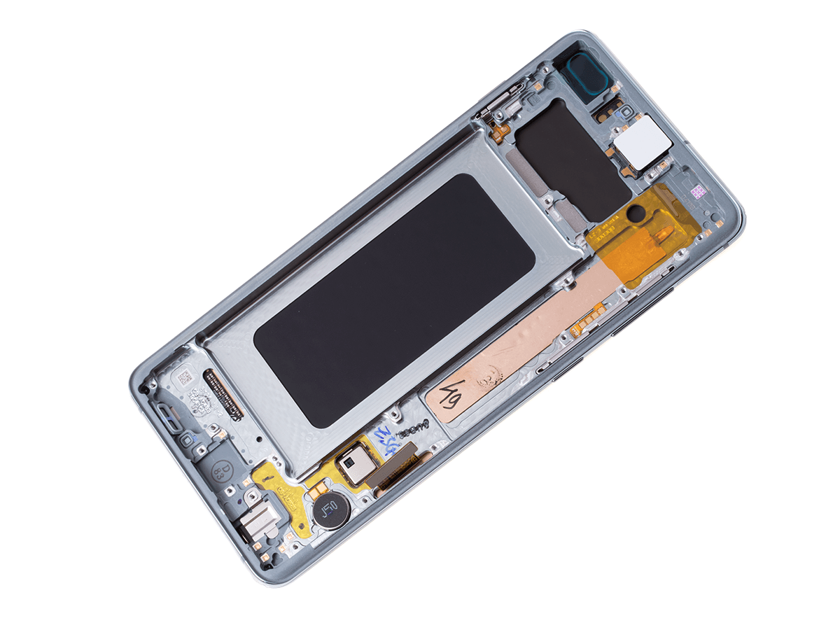 Oryginalny Wyświetlacz LCD + Ekran dotykowy Samsung SM-G975 Galaxy S10 Plus - zielony