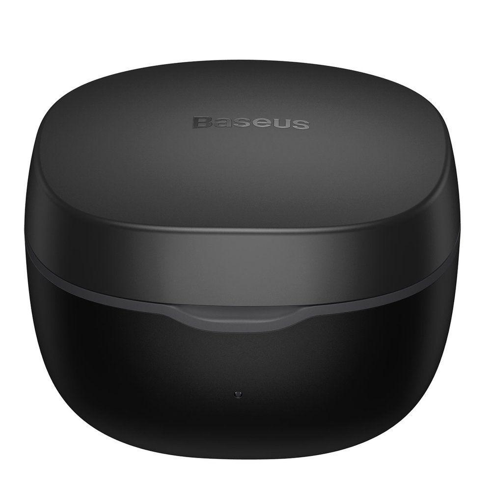 Baseus Encok WM01 TWS bezprzewodowe dokanałowe słuchawki Bluetooth 5.0 czarny (NGTW240001)