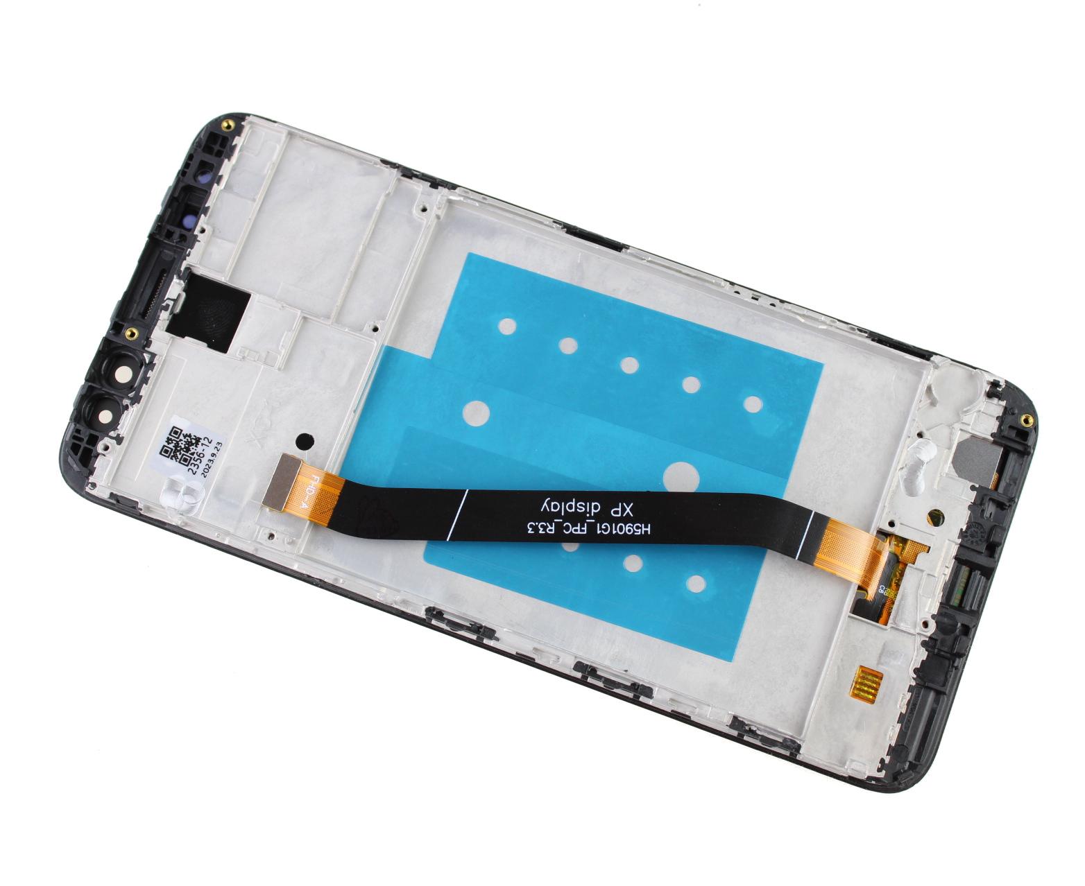 Originál LCD + Dotyková vrstva Huawei Mate 10 Lite RNE-L01 černá repasovaný díl - vyměněné sklíčko s rámečkem