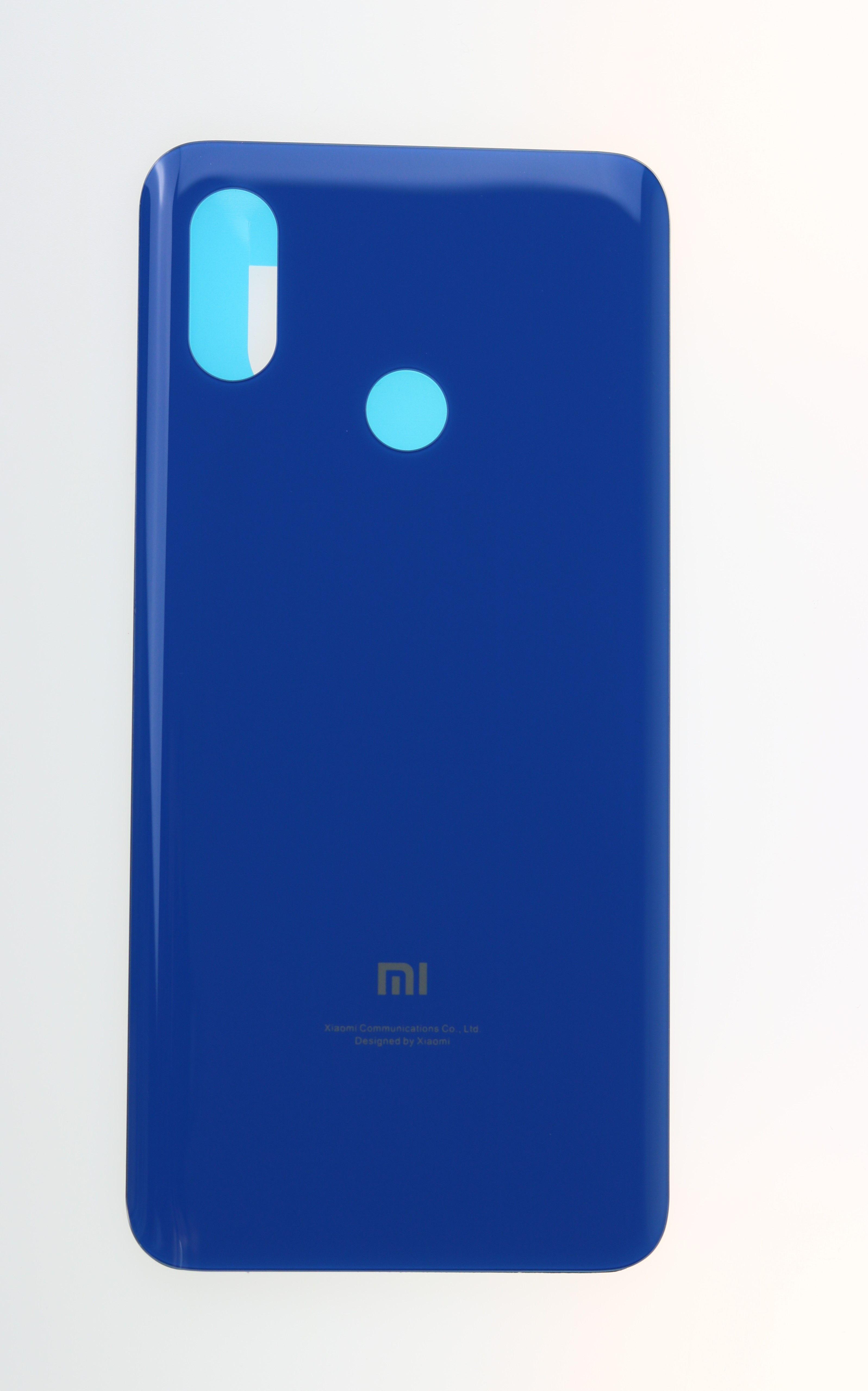 Kryt baterie Xiaomi Mi 8 modrý