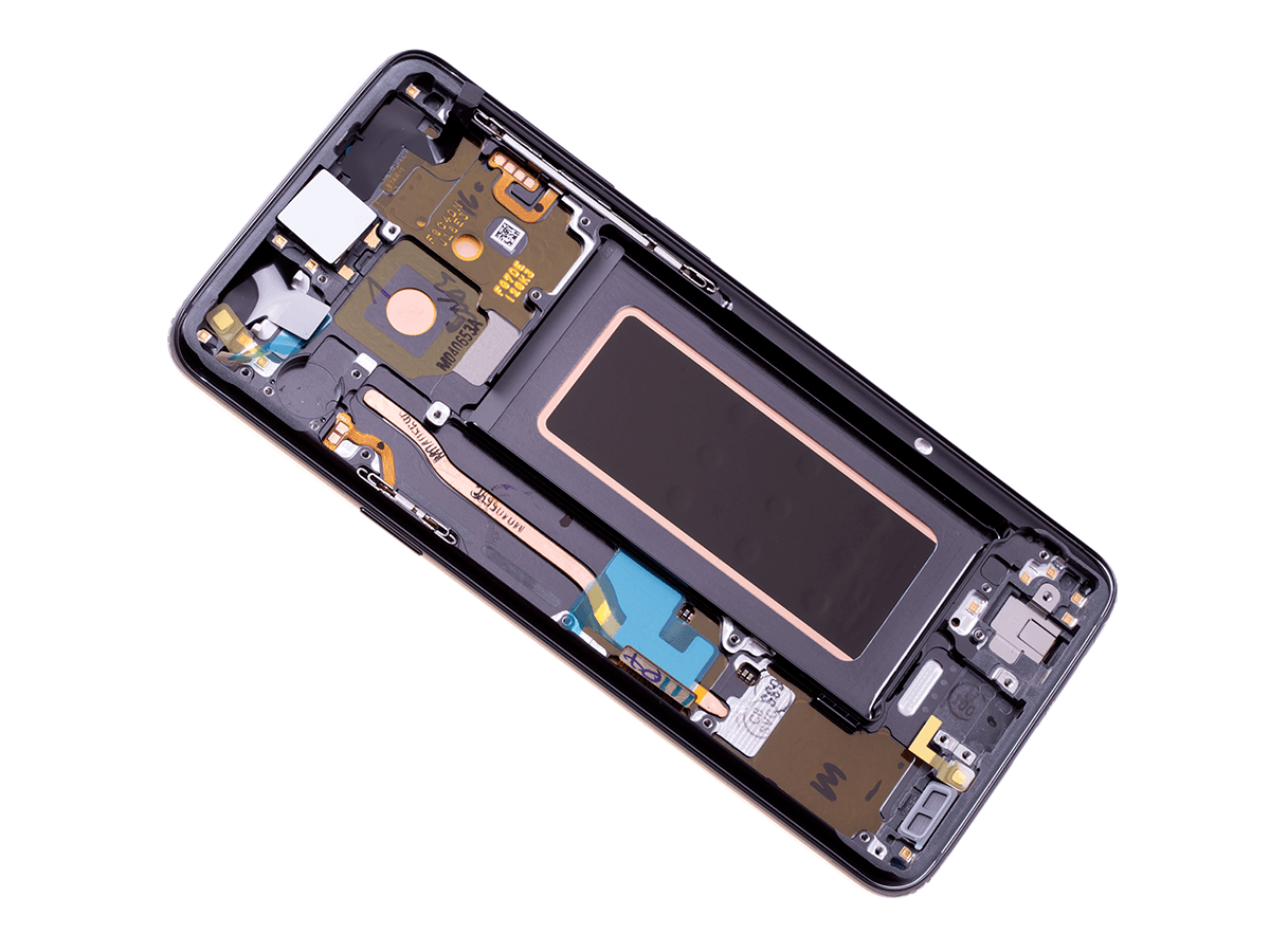 Oryginalny Wyświetlacz LCD + Ekran dotykowy Samsung SM-G960 Galaxy S9/ SM-G960F/DS Galaxy S9 Dual SIM - titanium gray szary