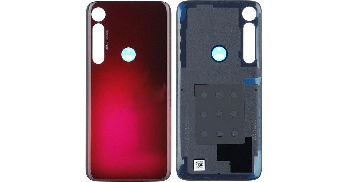 Original Battery cover Motorola Moto G8 Plus (XT2019) dark red