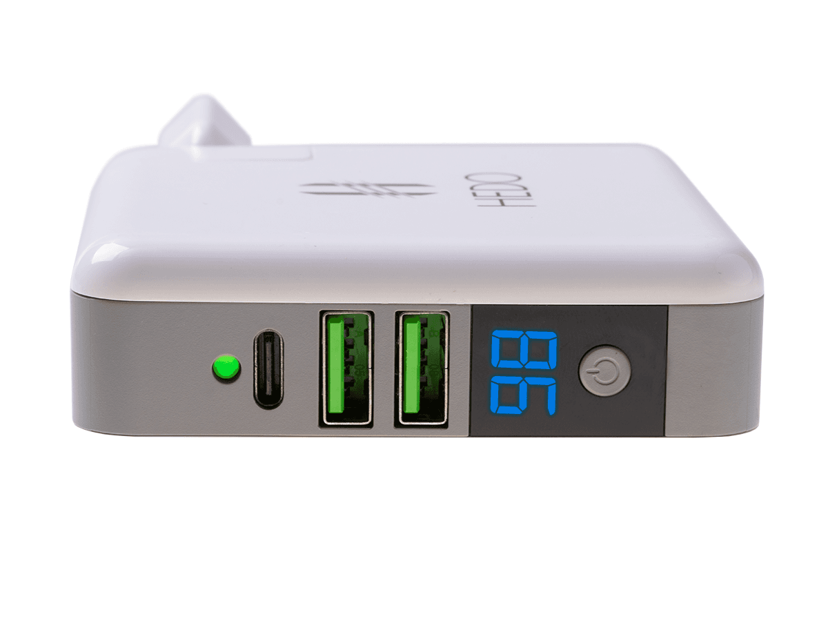 Originál adaptér síťové nabíječky a powerbanka Hedo 3v1 super charger