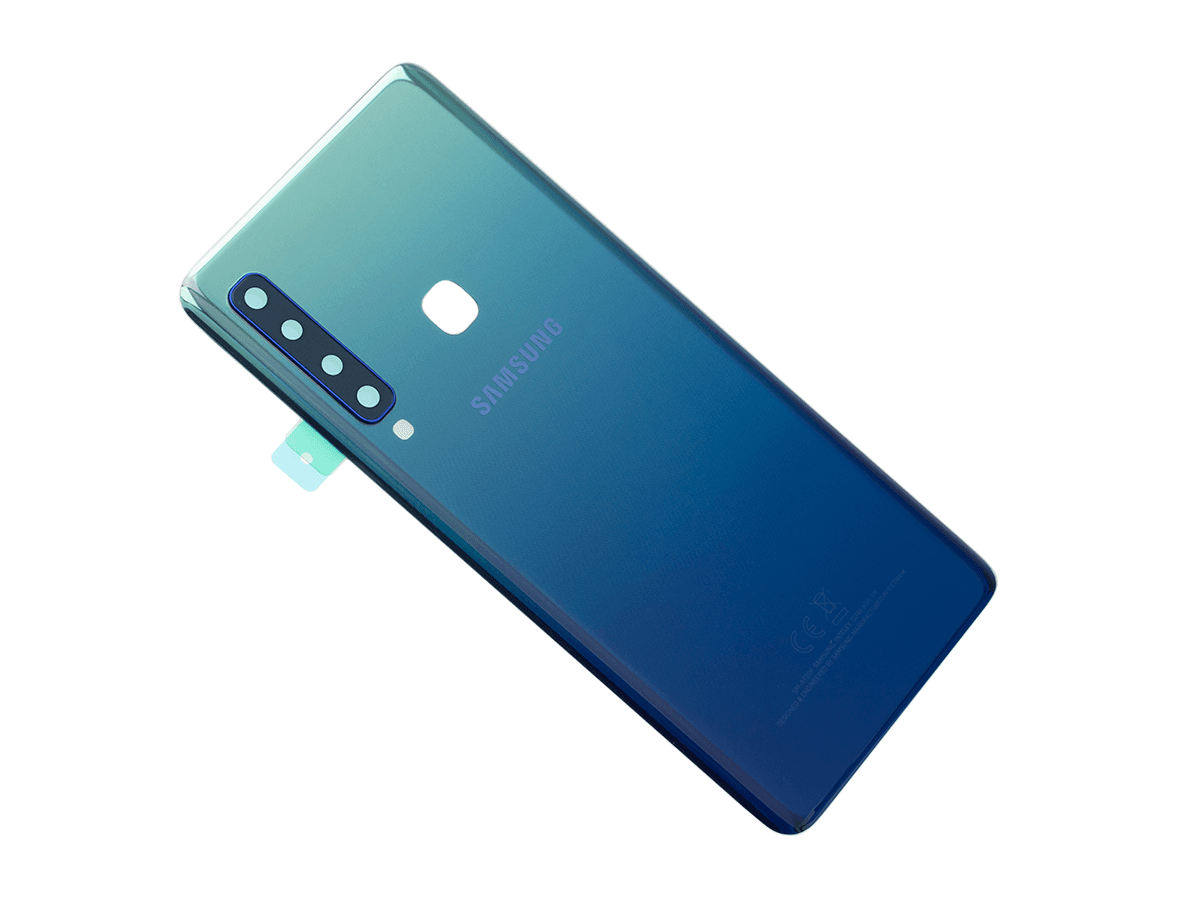 Battery cover Samsung SM-A920 Galaxy A9 (2018) blue + camera glass