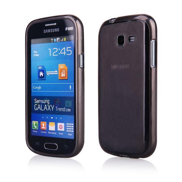 Silikonový obal Samsung Galaxy Trend lite S7390 Trend lite černý Frosted