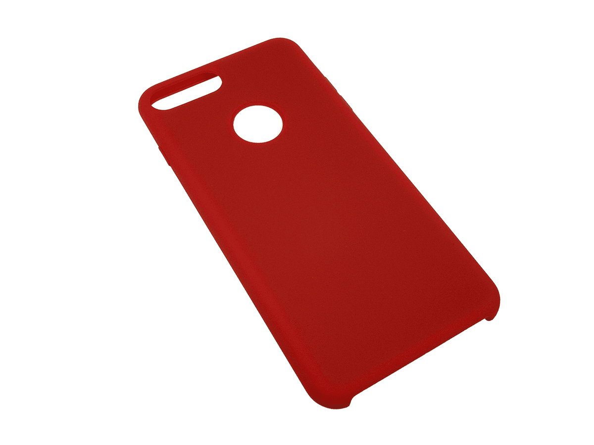 Obal iPhone 6 Plus/iPhone 7 Plus (5,5') červený saténový