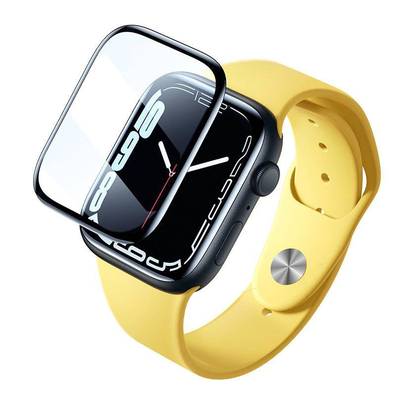 Baseus ochranné sklo 45mm do Apple Watch 7/8 2ks