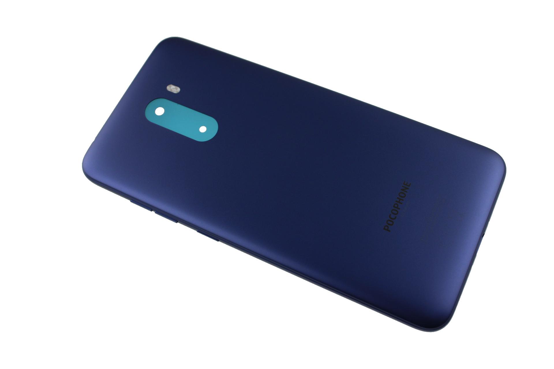 Oryginalna Klapka baterii Xiaomi Pocophone F1 - niebieska