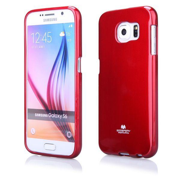 Silikonový obal Samsung Galaxy J1 2016 J120 červený