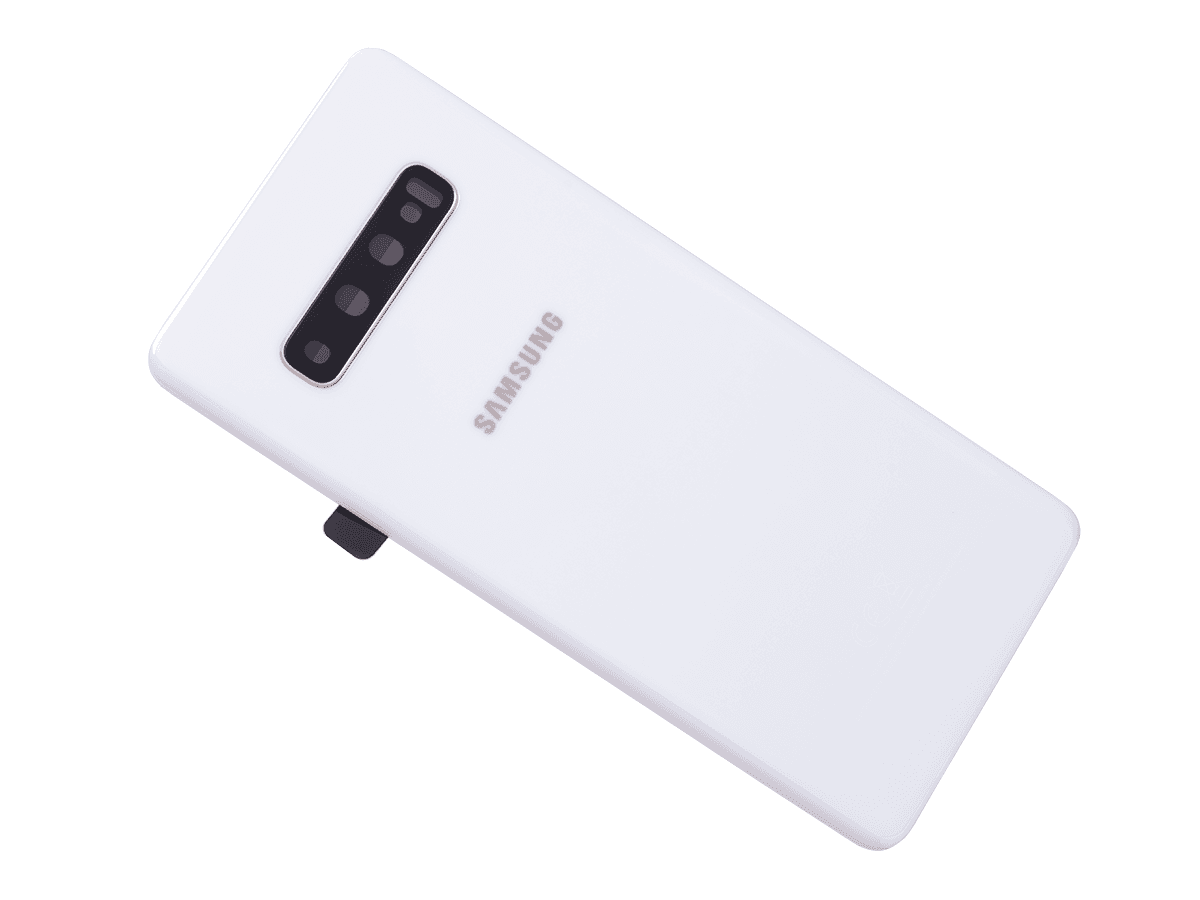 Oryginalna Klapka baterii Samsung SM-G975 Galaxy S10 Plus - Ceramic White