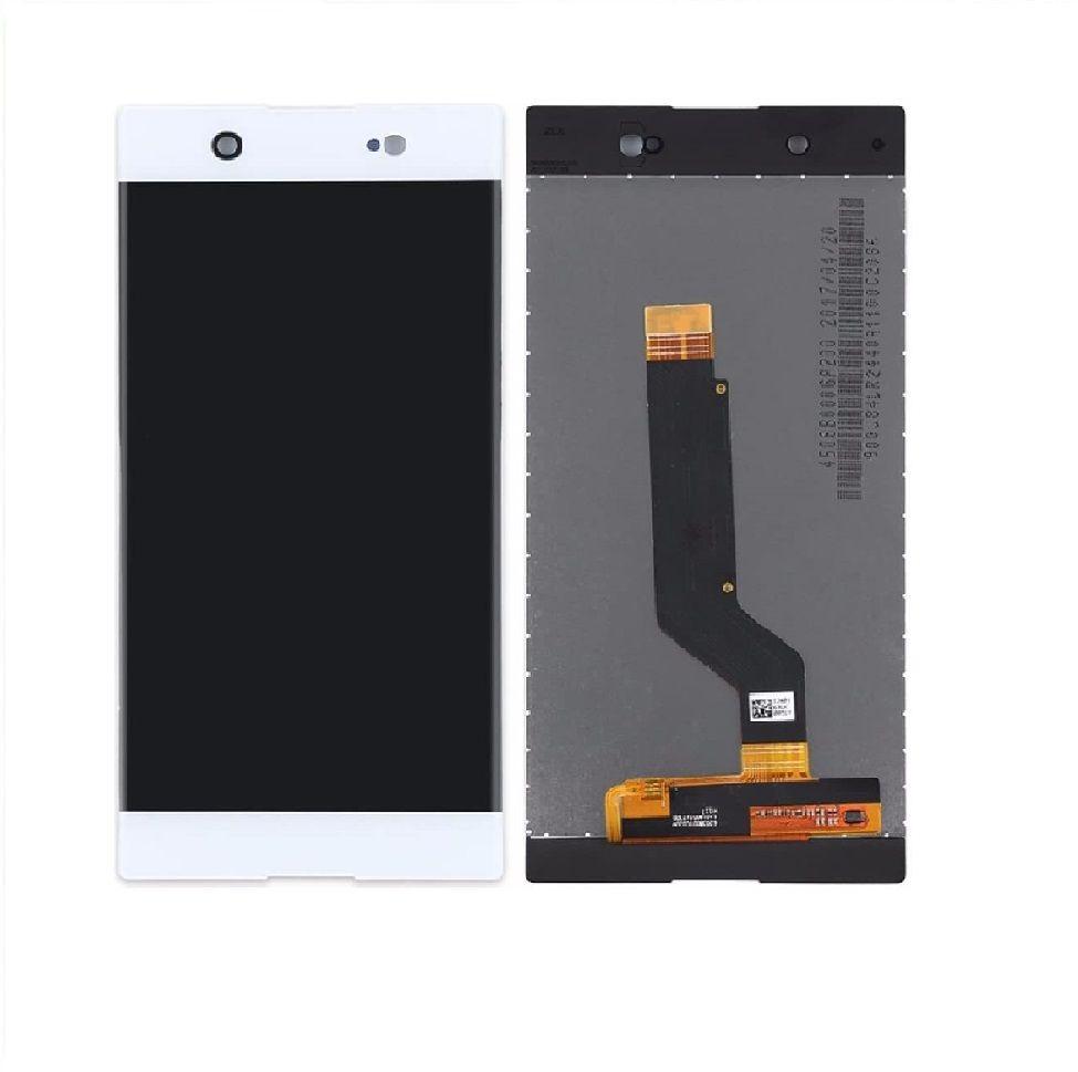 Wyświetlacz LCD + ekran dotykowy Sony Xperia XA1 Ultra biały C7