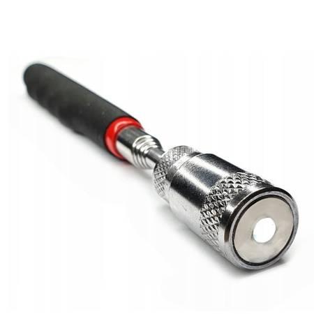 Magnetic telescopic gripper with LED - 80 cm - foldable