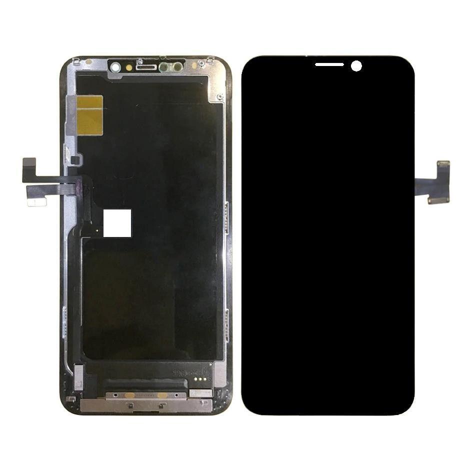 Originál LCD + Dotyková vrstva iPhone 11 Pro max černá repasovaný díl - vyměněné sklíčko