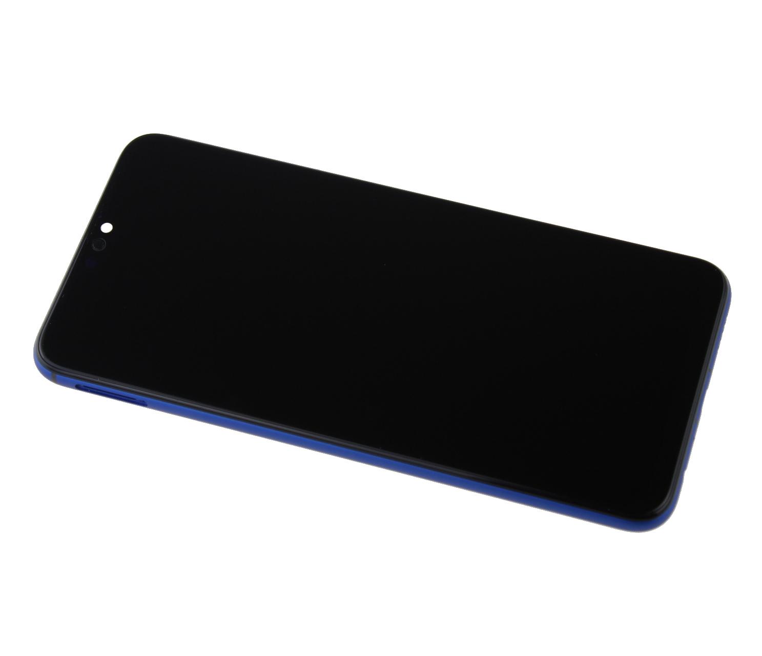 Oryginalny Wyświetlacz LCD + Ekran dotykowy Huawei Honor 8X - niebieski (Wymieniona szyba)
