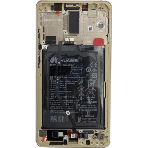 Oryginalny Wyświetlacz LCD + Ekran dotykowy Huawei Mate 10 - brązowy
