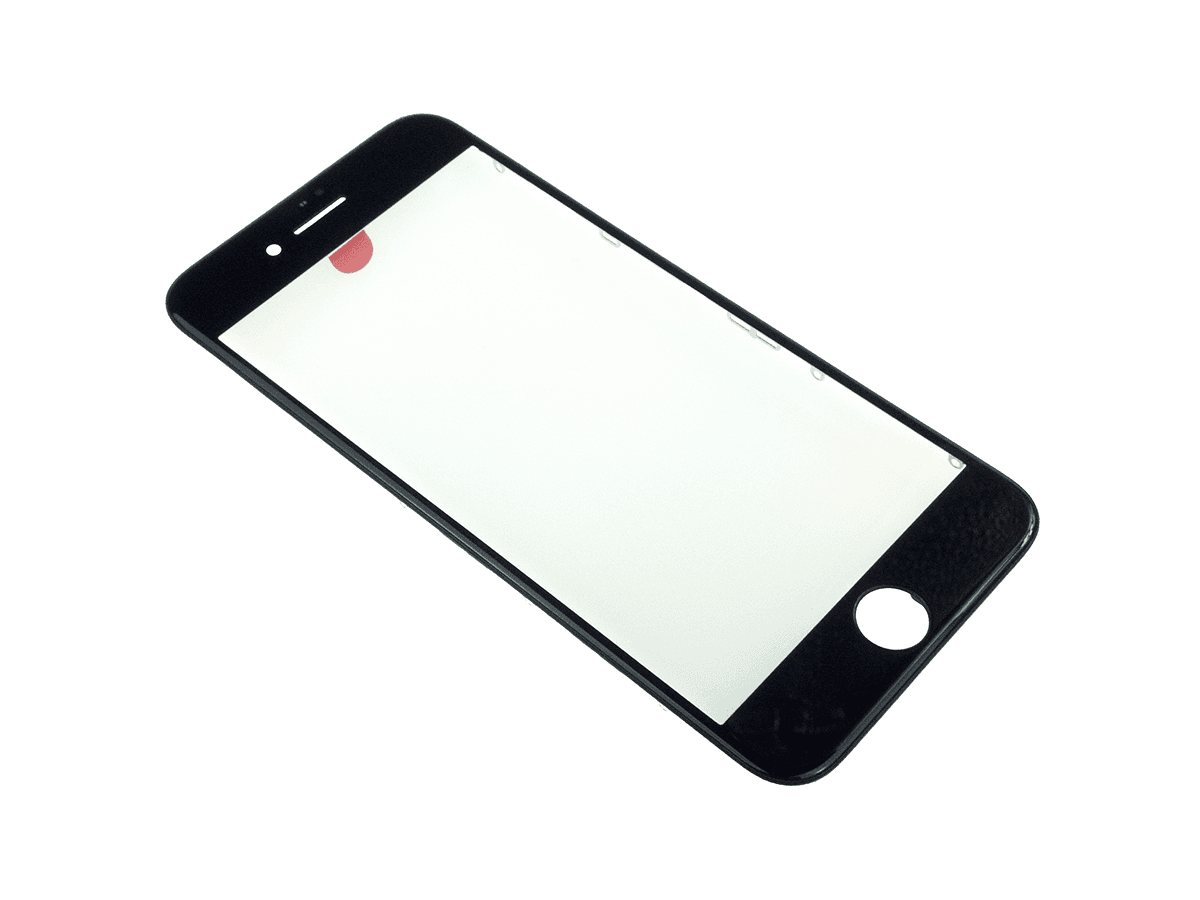 Szybka + ramka + klej OCA iPhone 8G czarna
